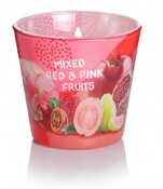 Sviečka Tropical twist Red&amp;Pink fruits 